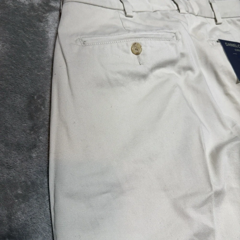 Cremieux Collection Paris Pant Mens 30x30 Pleated Chino Cotton Trousers NWT Read